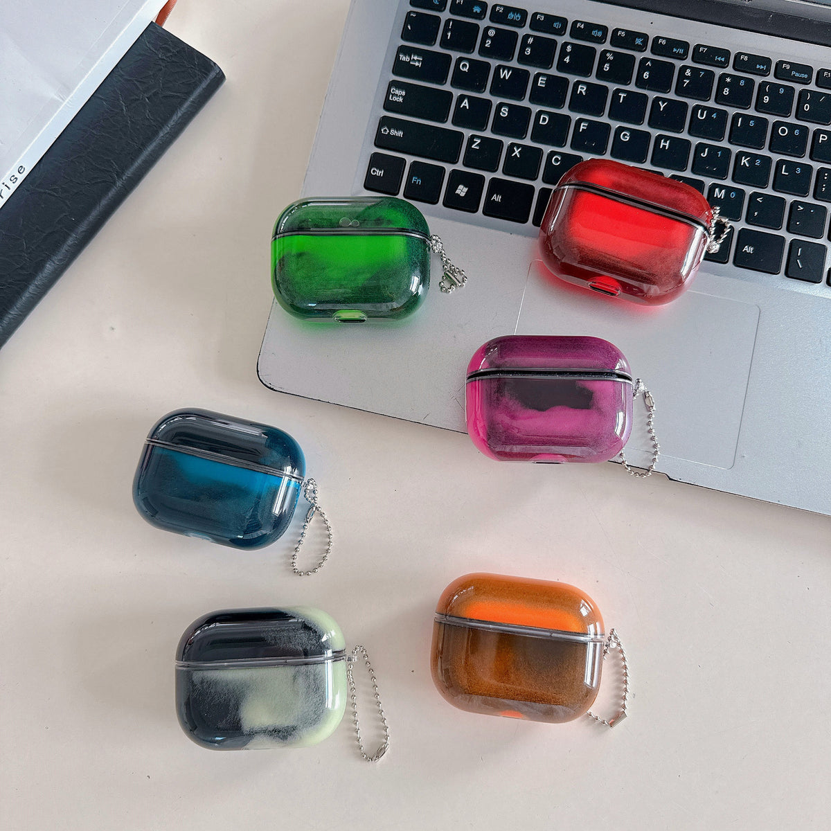 Glow Quicksand TPU Case for AirPods