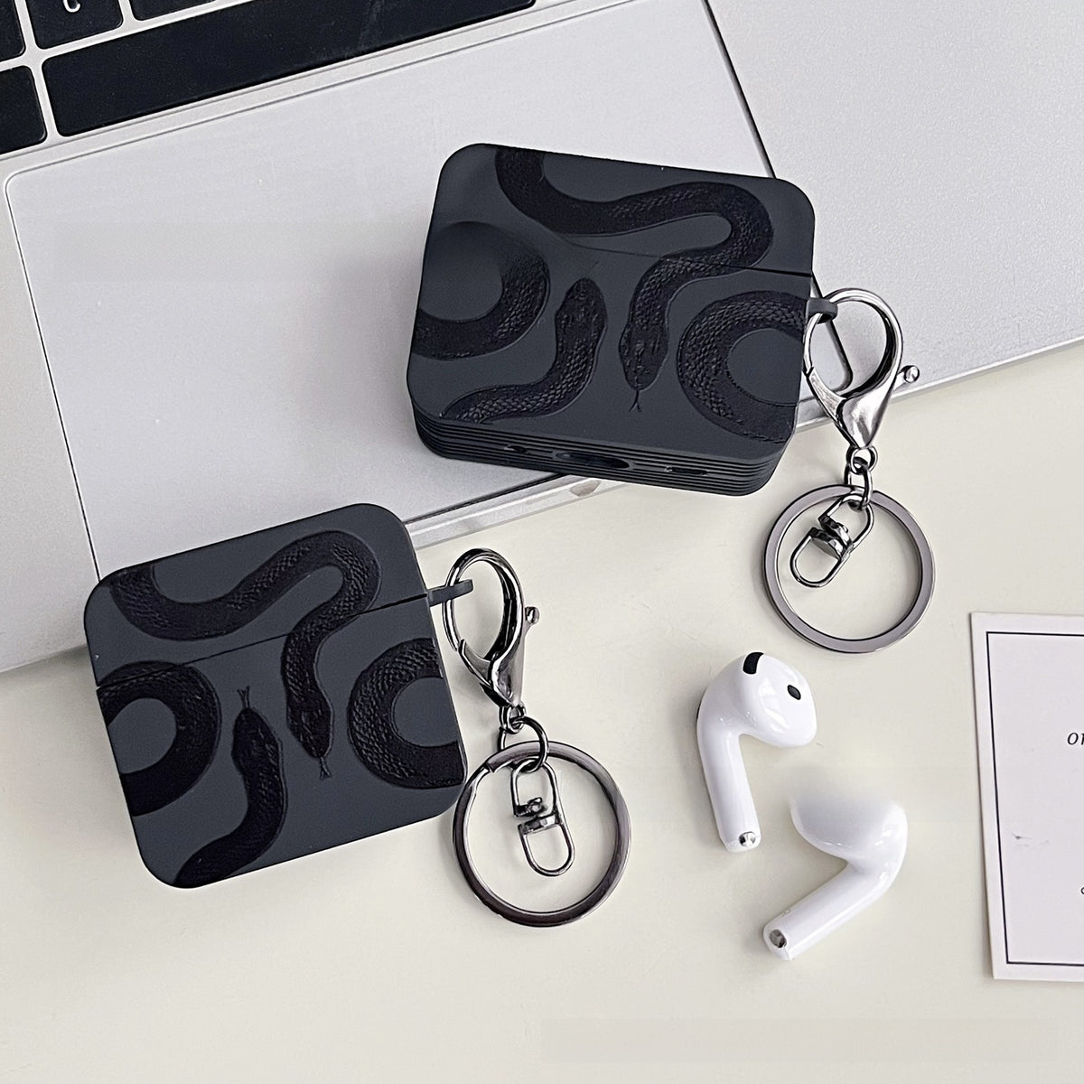 Twin Serpent TPU Case for AirPods
