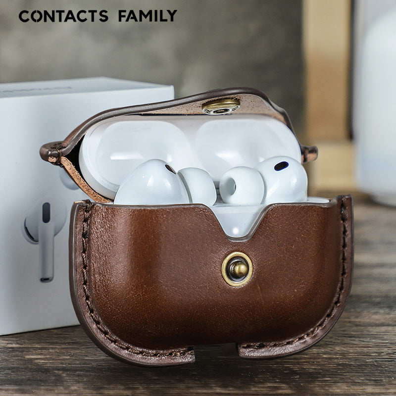 Leather Case for AirPods Pro 3