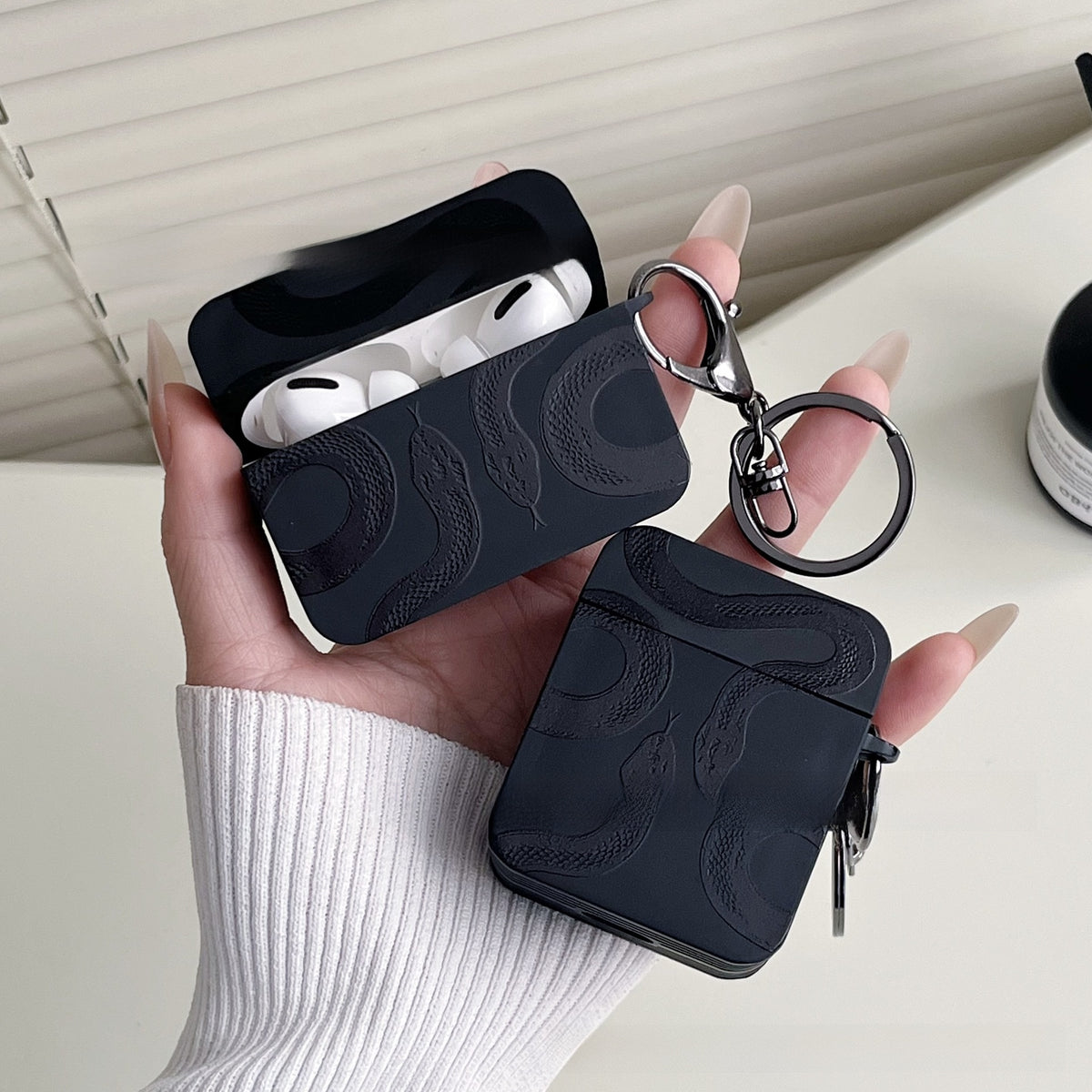 Twin Serpent TPU Case for AirPods
