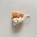 Bear Hug Silicone Case for AirPods