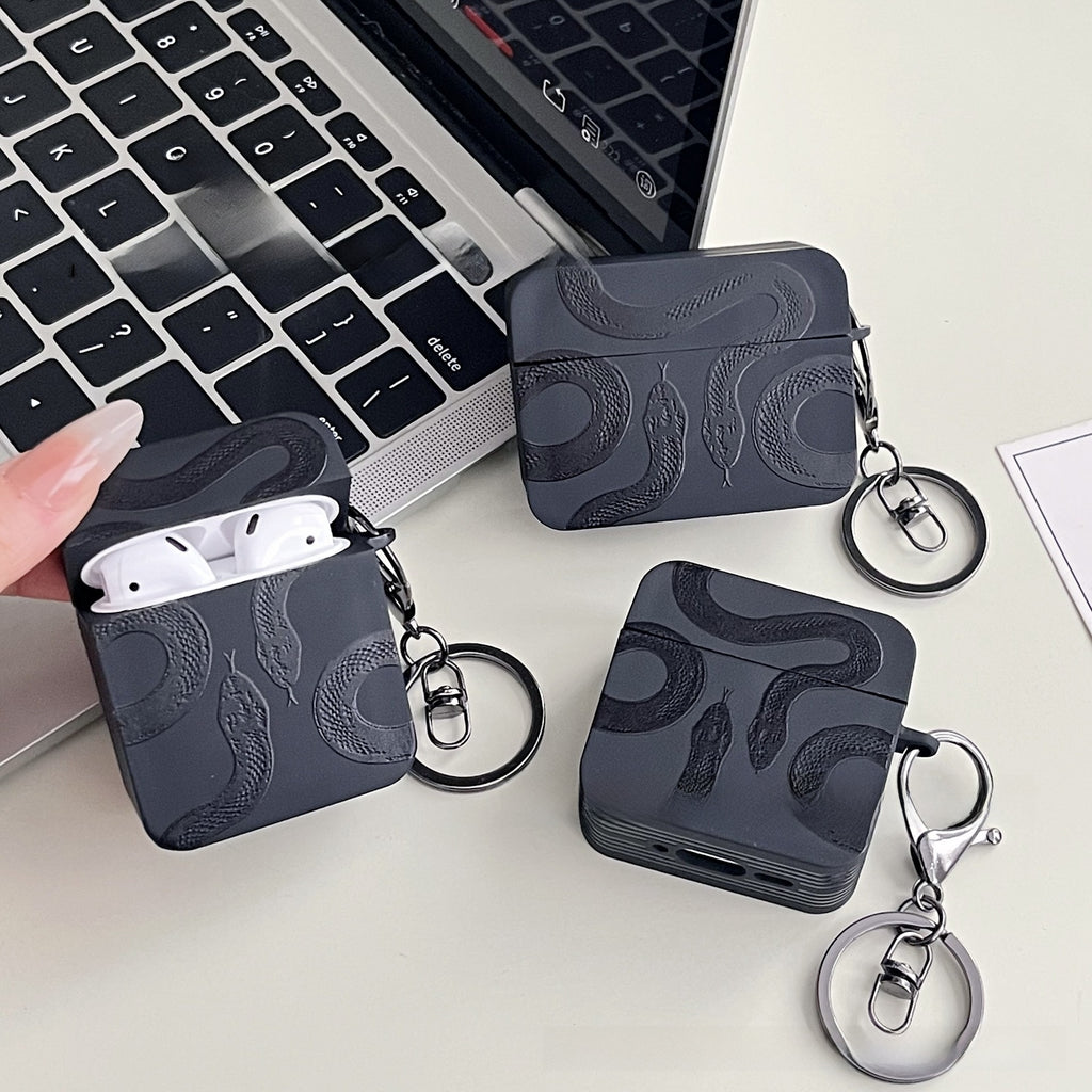 Twin Serpent TPU Case for AirPods