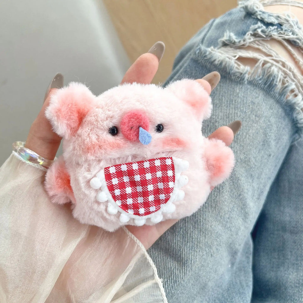 Pink Pig Silicone Case for AirPods