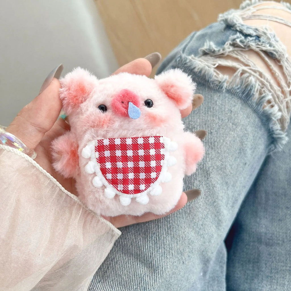 Pink Pig Silicone Case for AirPods