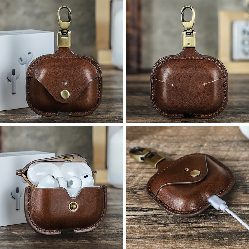 Leather Case for AirPods Pro 3