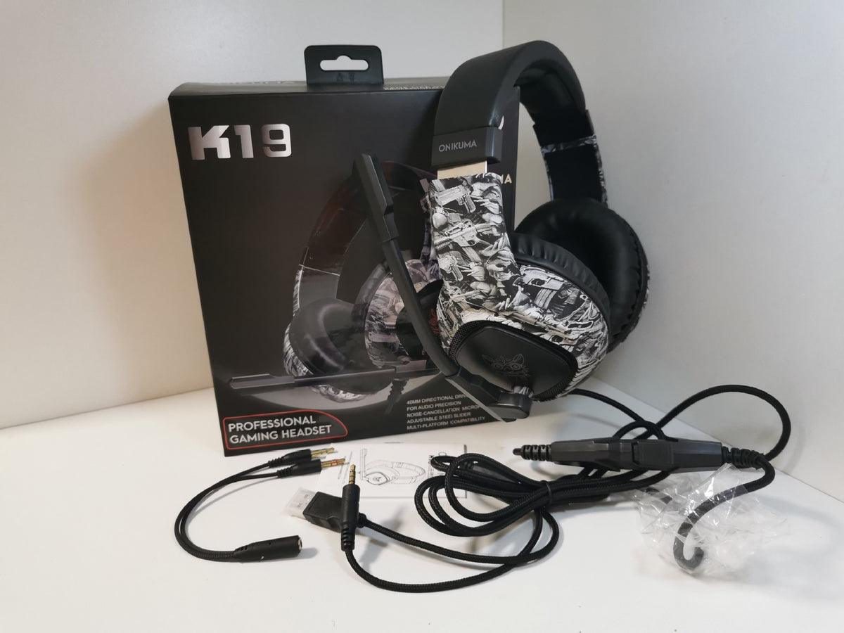 ONIKUMA K19 RGB Wired Gaming Headset