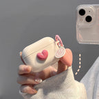 Heart & Smiley Charm Case for AirPods Pro 3
