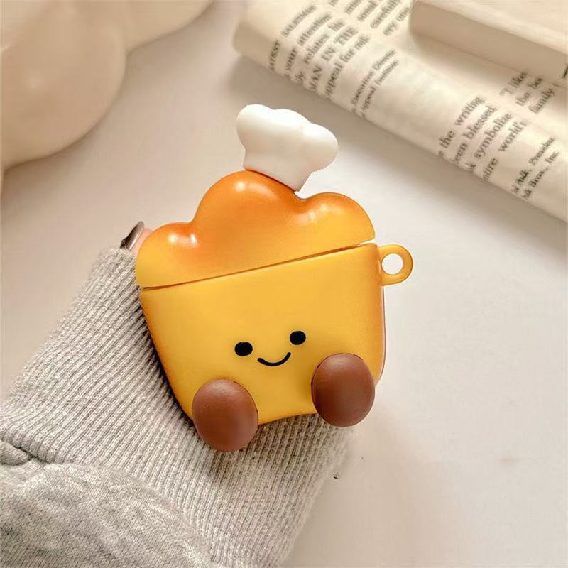 Bread Character Case for AirPods