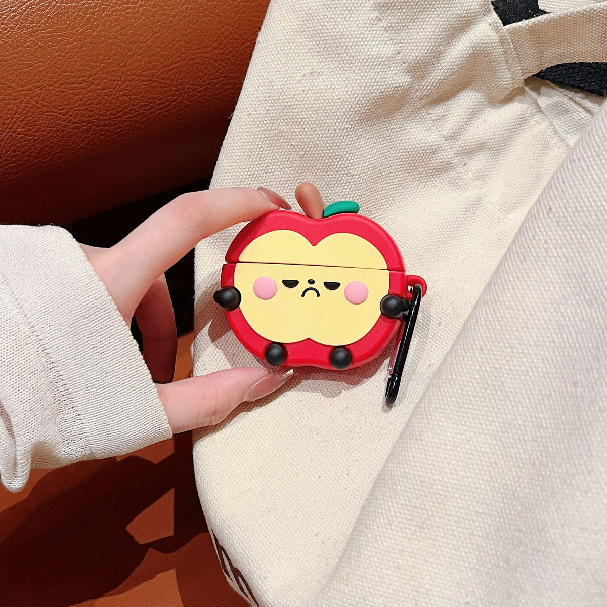 Apple Emoticon Silicone Case for AirPods
