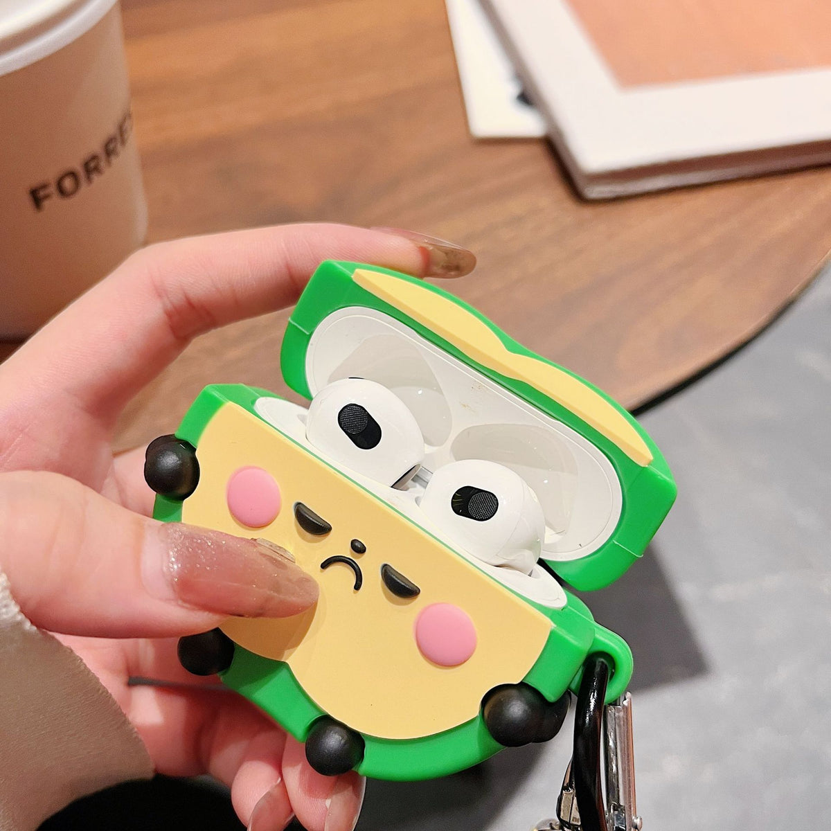 Apple Emoticon Silicone Case for AirPods