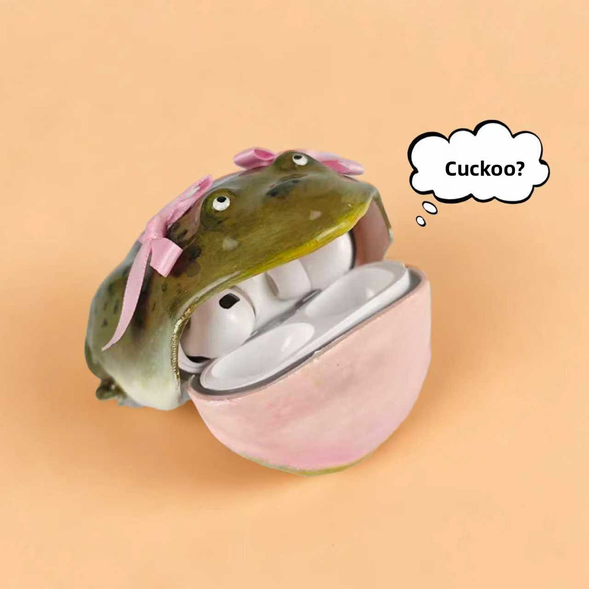 3D Frog Resin Case for AirPods