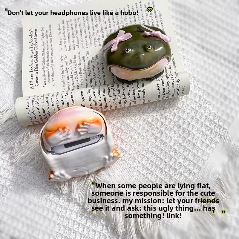 3D Frog Resin Case for AirPods