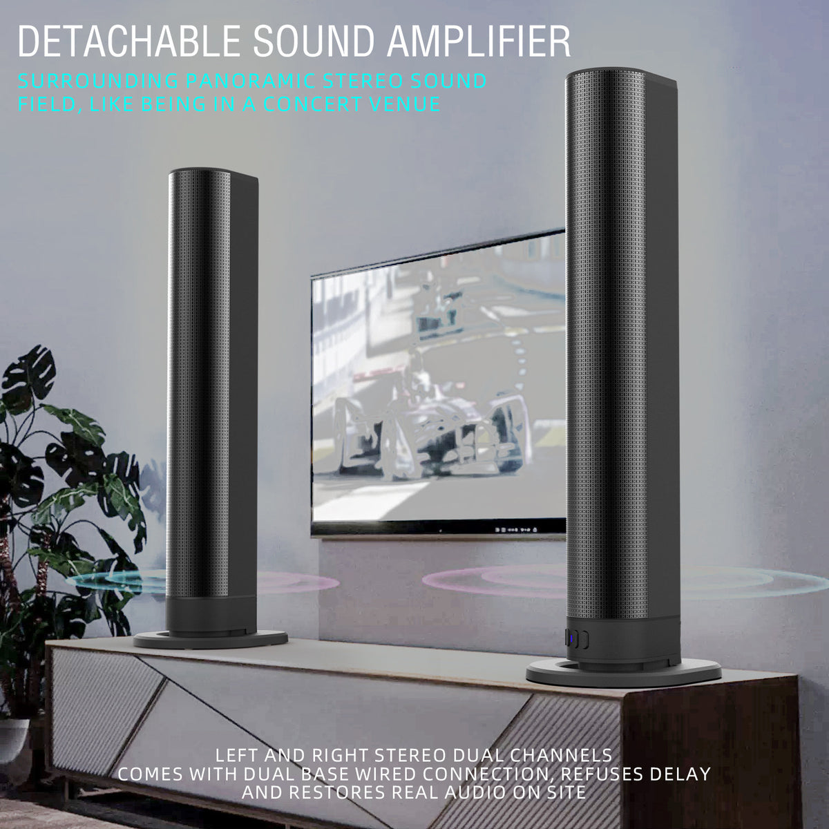 40W Bluetooth Soundbar