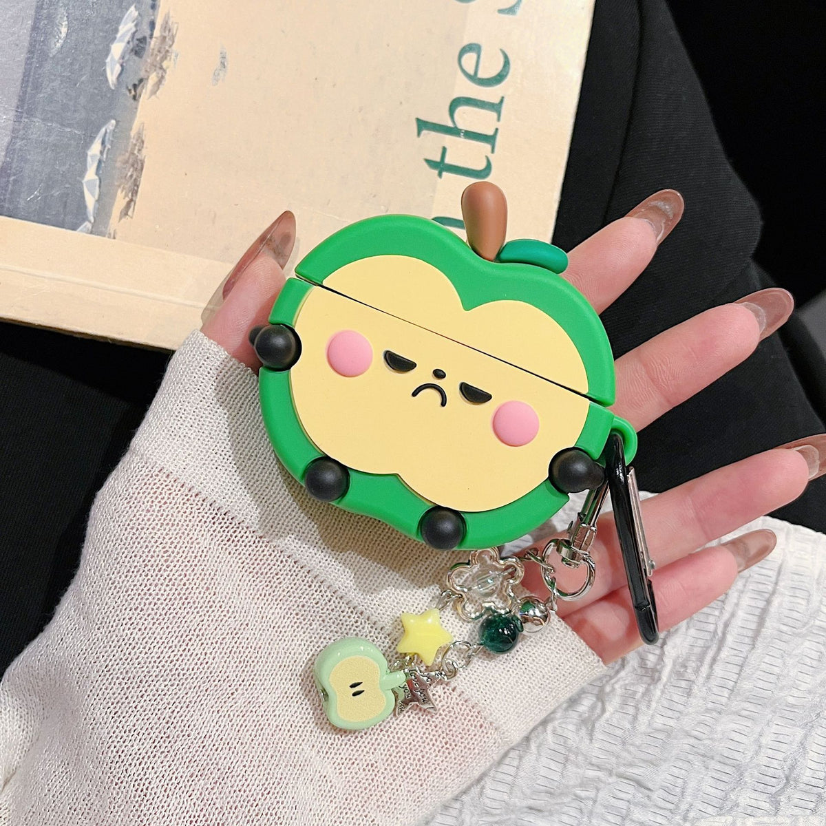 Apple Emoticon Silicone Case for AirPods