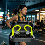 Wireless Sports Earbuds with Ear Hooks