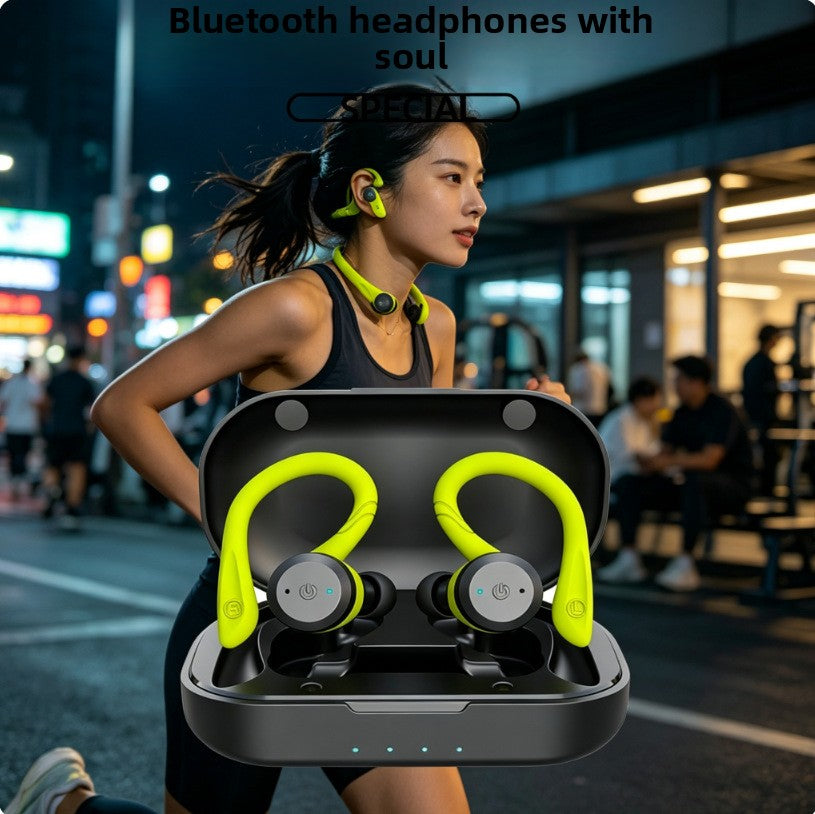 Wireless Sports Earbuds with Ear Hooks