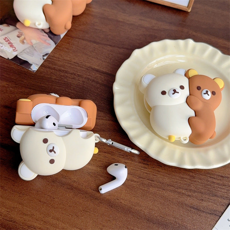Bear Hug Silicone Case for AirPods
