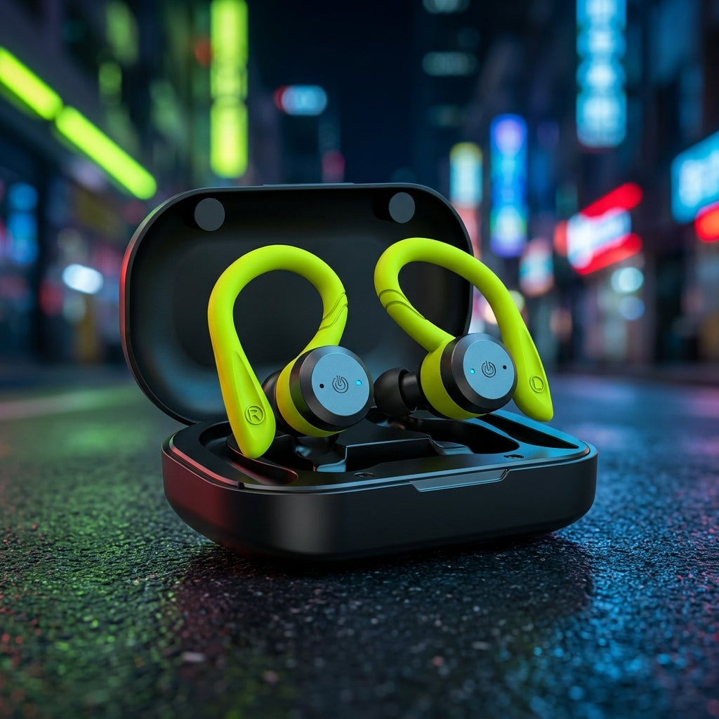 Wireless Sports Earbuds with Ear Hooks