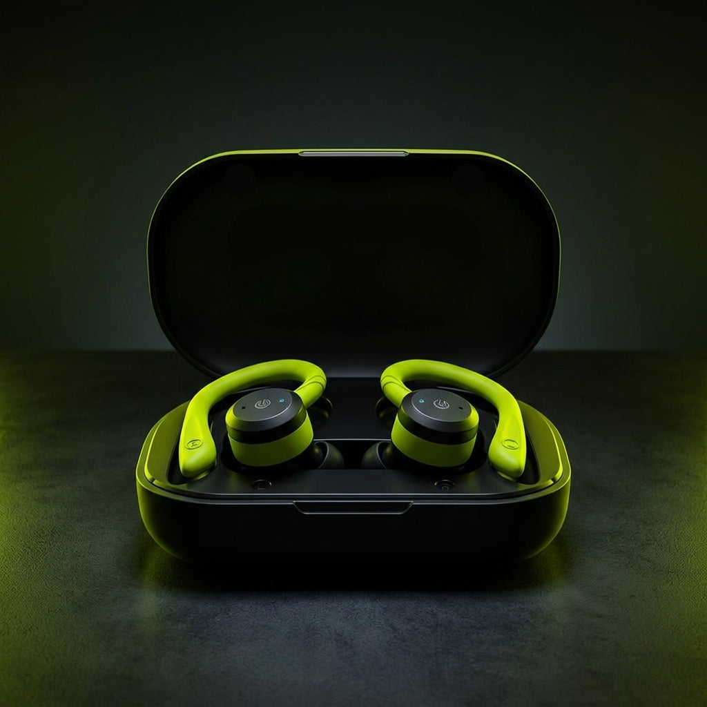 Wireless Sports Earbuds with Ear Hooks